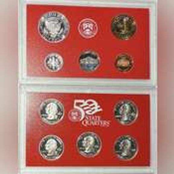 2001 Silver Proof Set