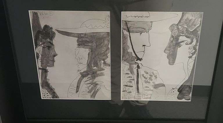 Very Rare and Collectable Picasso 1964 bullfighter series