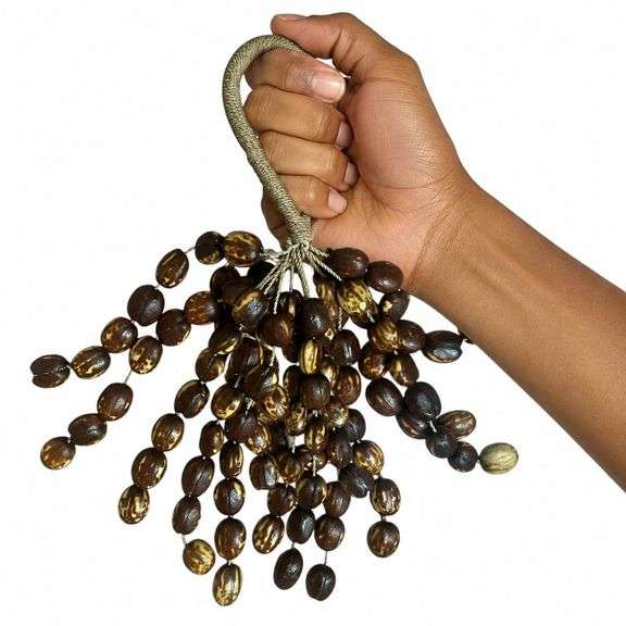 Percussion Rattle Made of Juju Chacha Pangi Pala