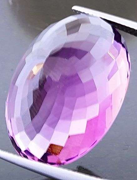 Massive! 40.42ct top violet Amethyst!