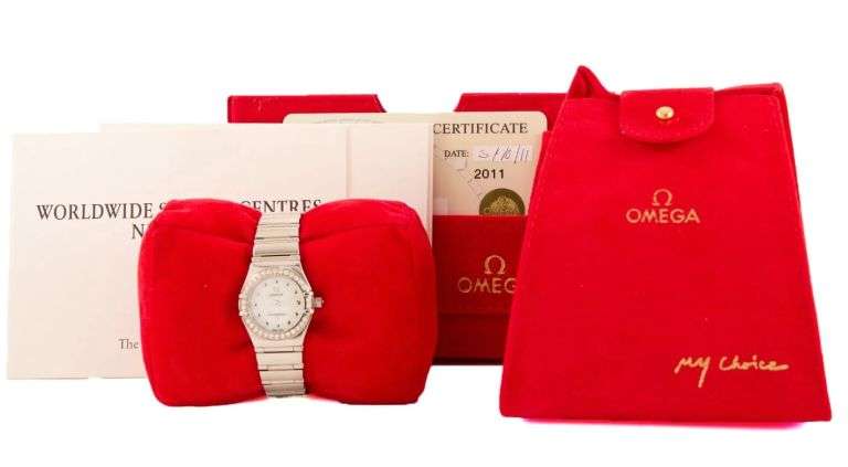 Omega Constellation14657100, 22.5mm, White Dial, Stainless Steel Watch