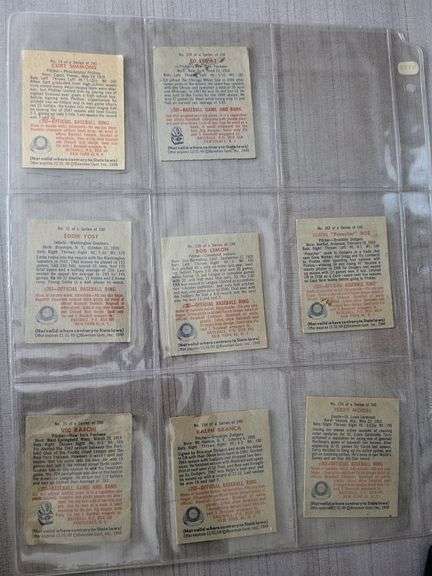 Extermely rare 7 Antique Trading cards.
