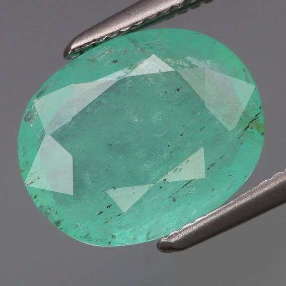 Vibrant blue green! REAL 2.19ct Nigerian Emerald!