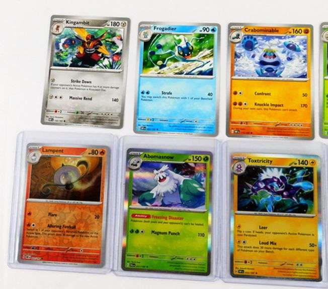 10 Pokémon 2023 Trade Cards