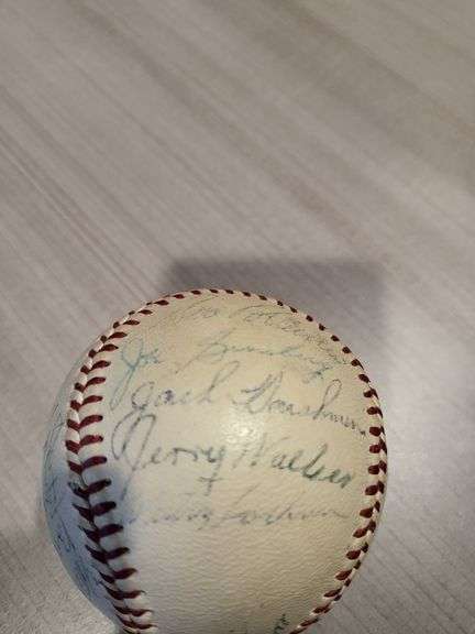 1959/60  Balt Orioles Team Baseball, Nice Ball!