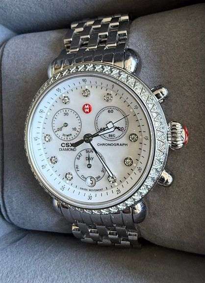 Michelle CSX Diamonnd Chronograph Watch