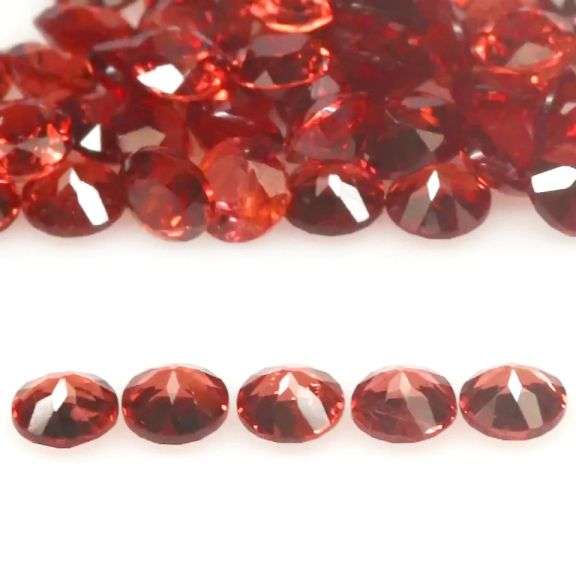 Premium cut, color, and clarity! 6.85ct Spessartite Garnet set!!!