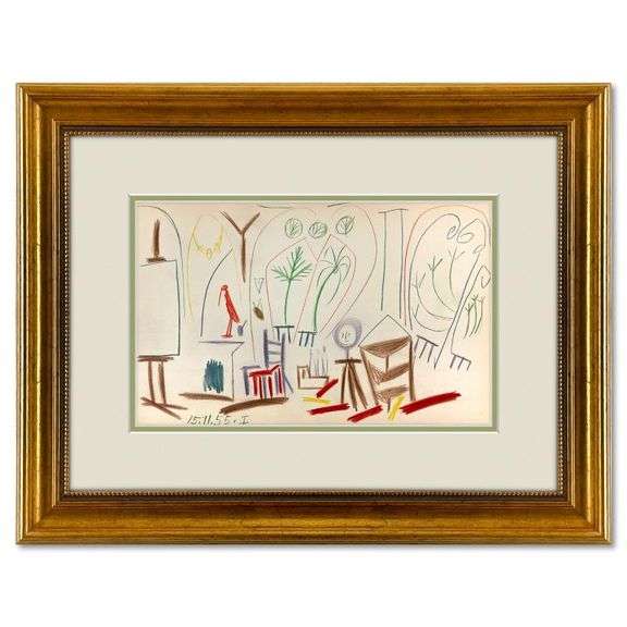 "Carnet de Californie 15.11.55-I" by Pablo Picasso (1881-1973)