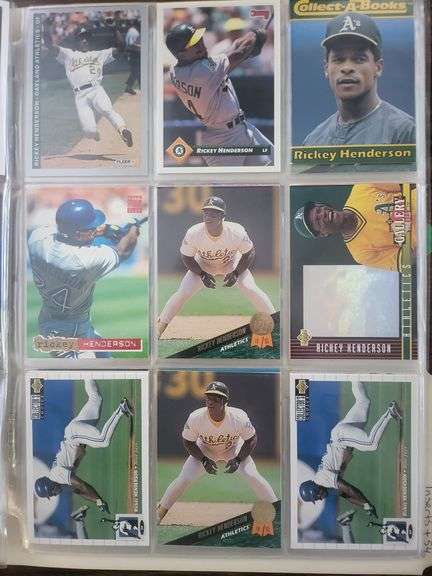 Rickey Henderson All Years Inserts