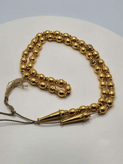 Very Rare 18k Antique Prayer beads, meditation beads