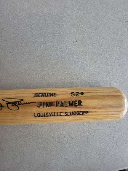 Nice Jim Palmer Signed Bat