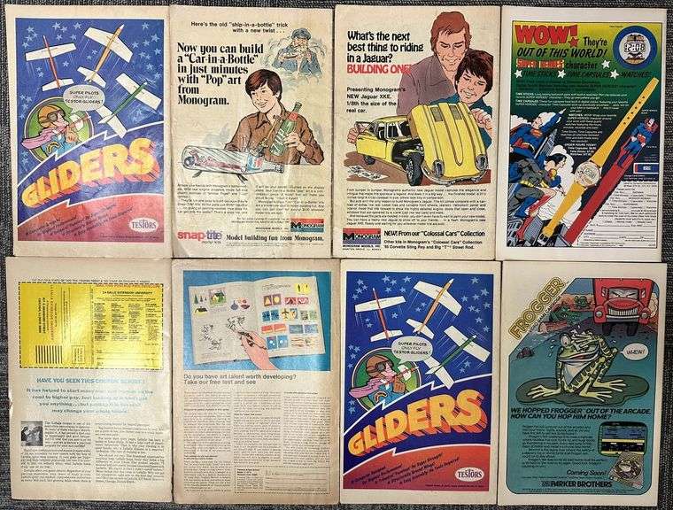 Vintage Bronze & Copper Age Comic Book Lot of 8 Marvel & DC Hulk, Spider-Man, Conan, Tor & More