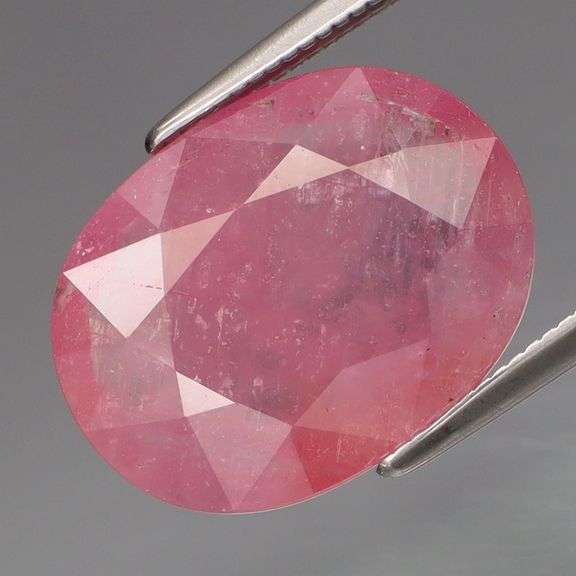Large! Pendant cut! 8.23ct PINK SAPPHIRE!