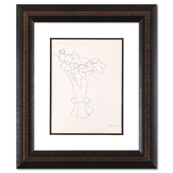 "Untitled" by Henri Matisse (1869-1954)