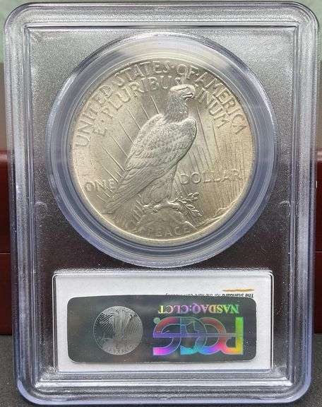 1922 Peace Silver Dollar PCGS MS62
