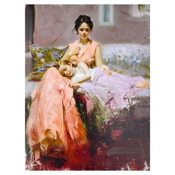 "Lily Sleep" by Pino (1939-2010)