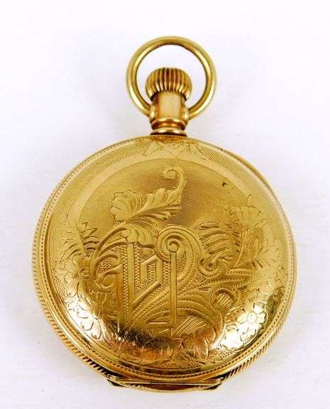 Antique Waltham Gold Filled Pocket Watch, Runs