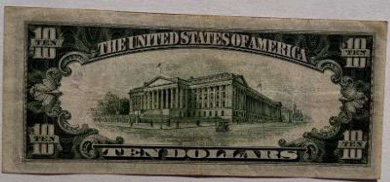 Nice Near Unc 1934A North Africa Silver Certificate.