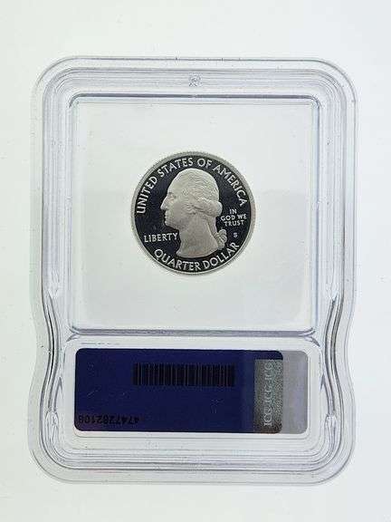 2013-S Ft. McHenry Silver Quarter, ICG PR69DCAM