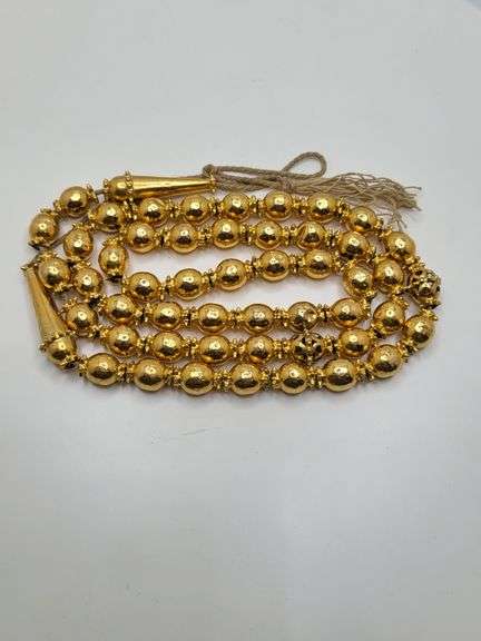 Very Rare 18k Antique Prayer beads, meditation beads
