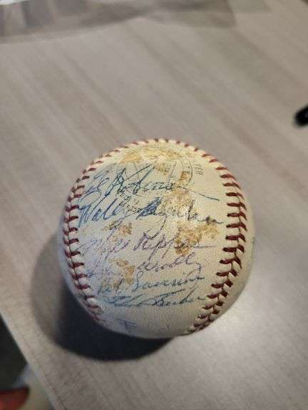 1962/3  Balt Orioles Team Baseball, Nice Ball!