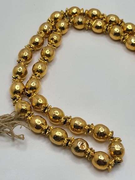 Very Rare 18k Antique Prayer beads, meditation beads