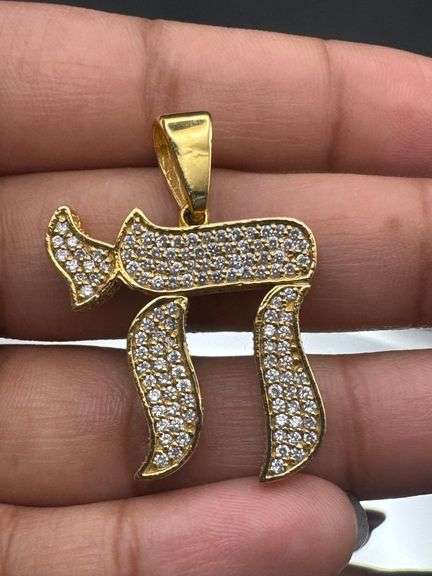 14K YELLOW GOLD 3.00CTW LAB DIAMOND CUSTOM PENDANT