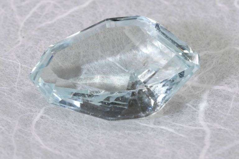 Large Shield Shaped Aquamarine