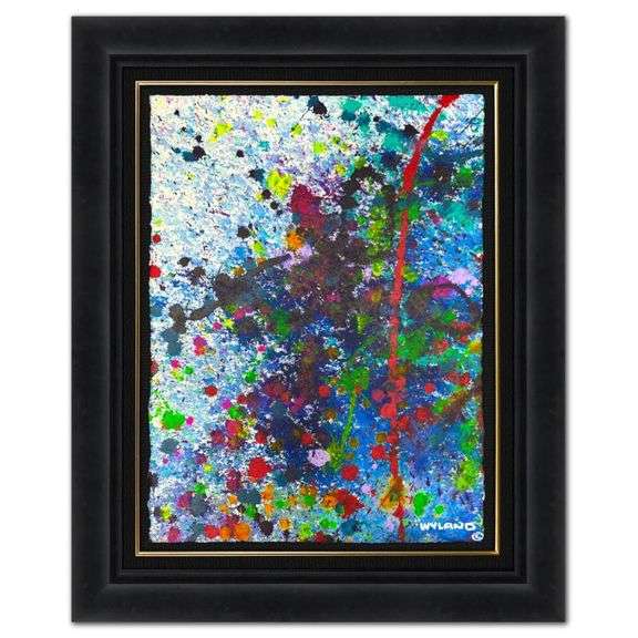 "Untitled Abstract" by Wyland