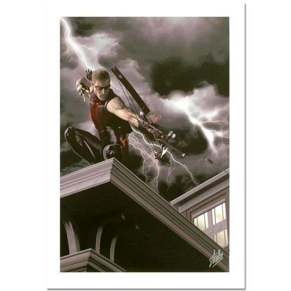 "Ultimate Hawkeye #2" by Stan Lee Signed