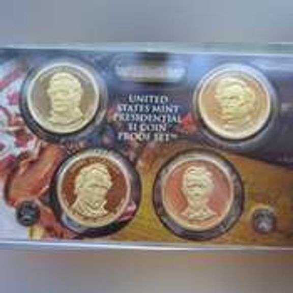 9 US Presidential Proof Sets. 5 2007 2 2008 & 2 2010