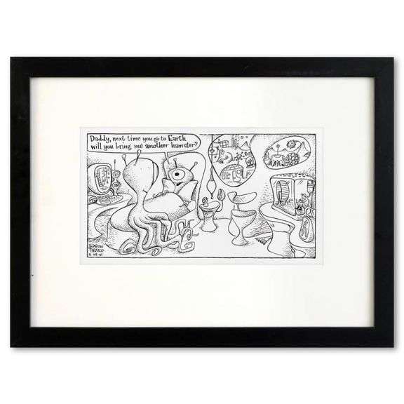 "Earthling Hamster" by Bizarro