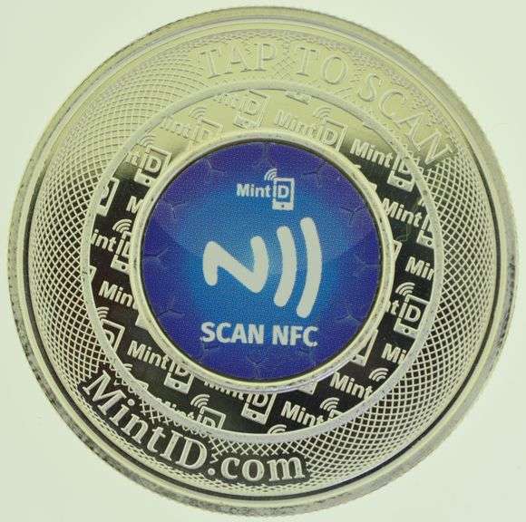 American Buffalo Design Buffalo Bitcoin 1 oz .999+ Silver Round MintID Scan Verified
