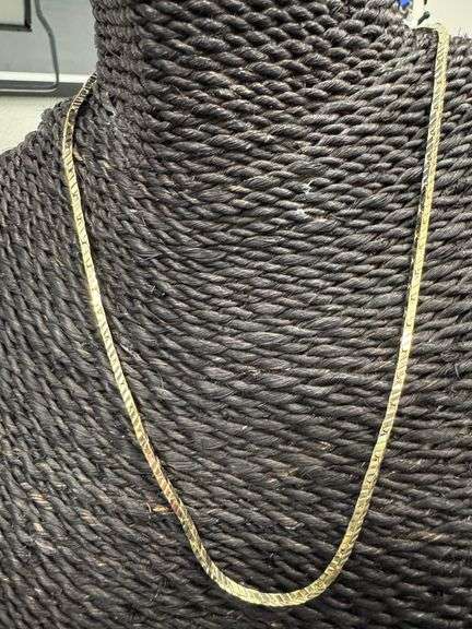 Gold Plated 925 Sterling Silver 2mm Cardano Box Chain Link Italy Necklace 18"