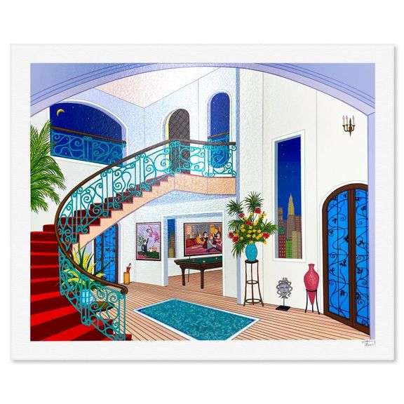 "Interior with Toulouse" by Fanch Ledan