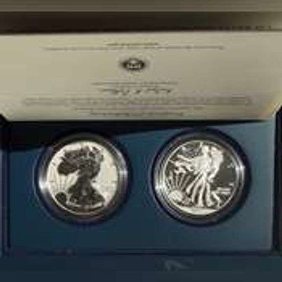 American Eagle West Point 2 Coin 2013 Silver Set