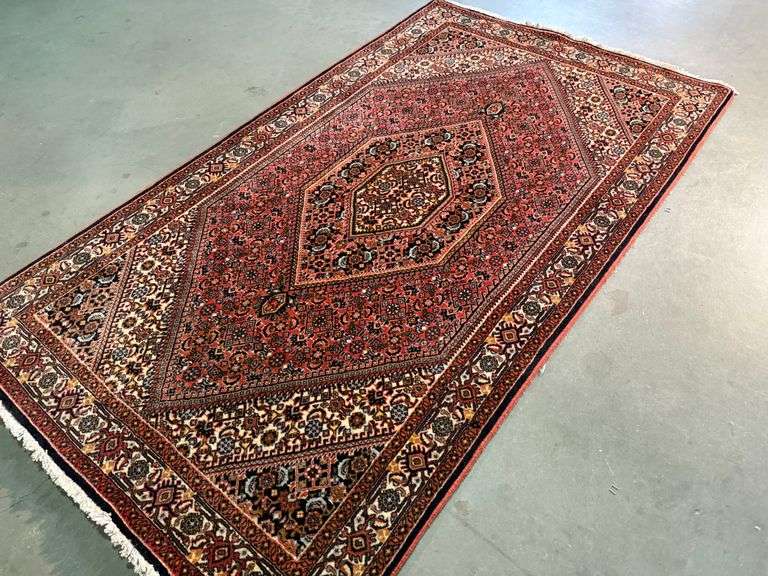 Fine Authentic Bidjar Iron Rug 4x6