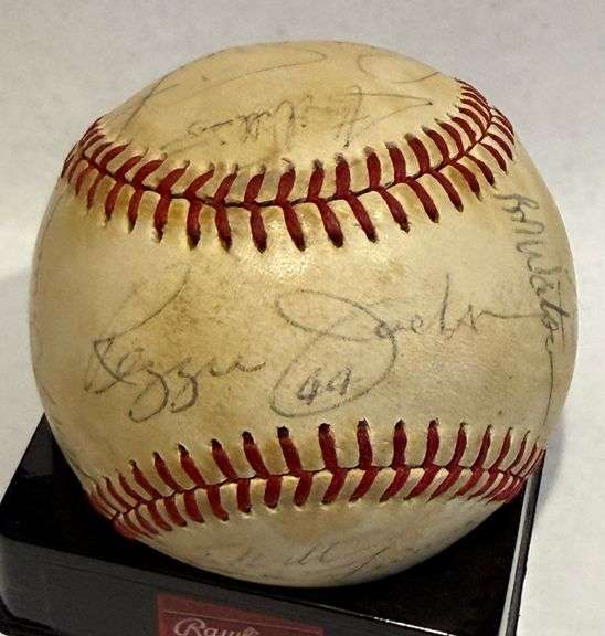 Very Nice 1980 NY Yankees Ball