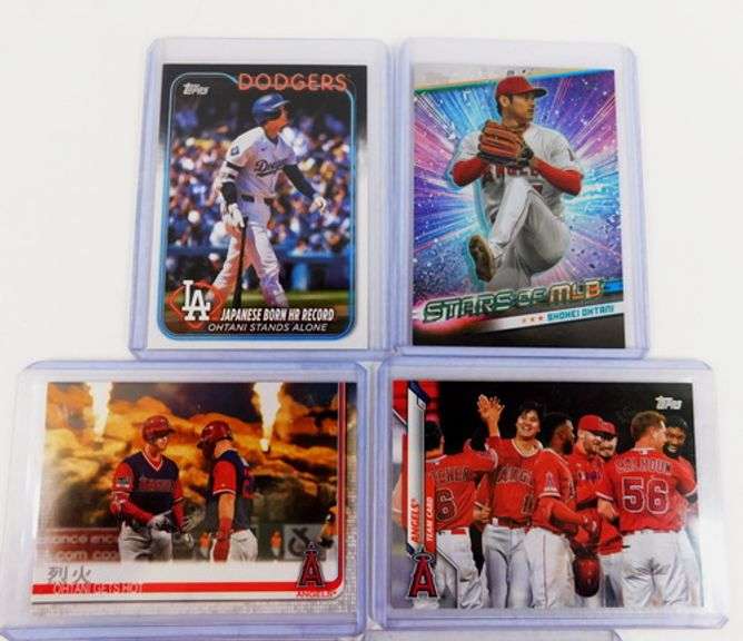 6 Shohei Ohtani Baseball Cards
