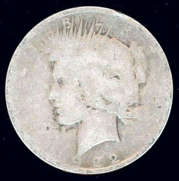 1922-D Peace Silver Dollar