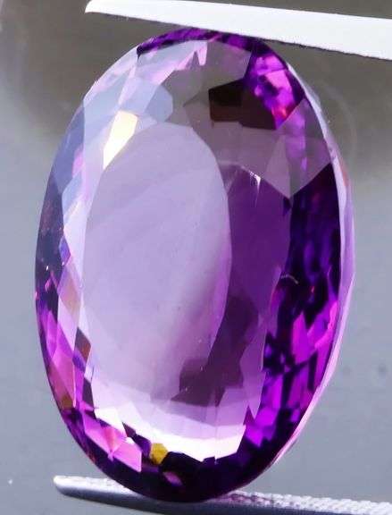 Superb 20.44ct top violet natural Amethyst