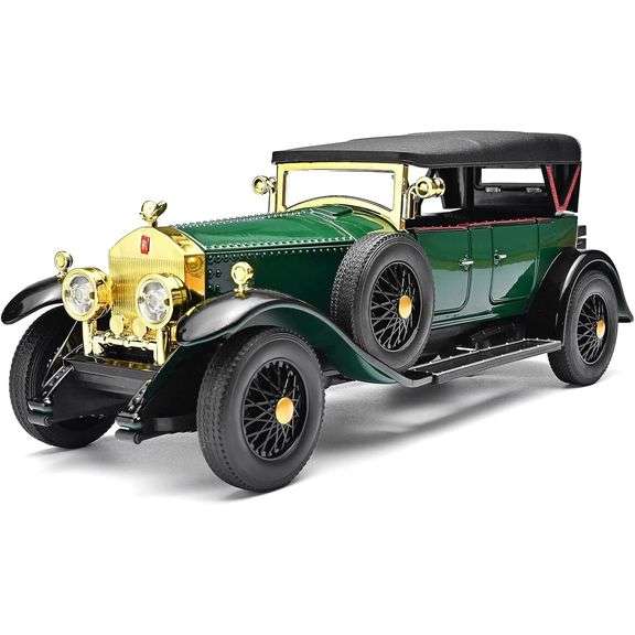 Vintage-Style Phantom Diecast Car Model