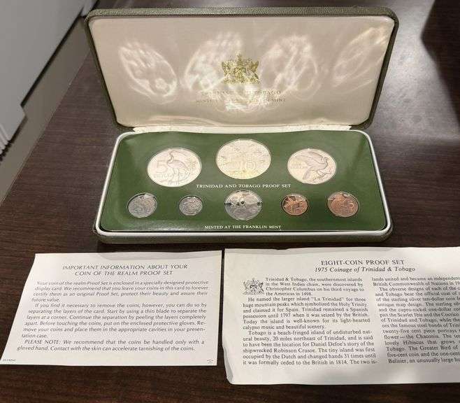 1975 Trinidad and Tobago Proof Set
