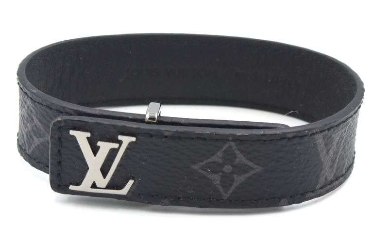 Louis Vuitton Monogram Eclipse Slim bracelet