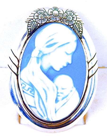 Carolyn Pollack Sterling Cameo Pin/Pendant