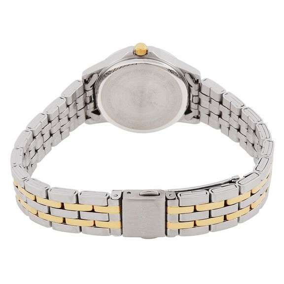 Citizen Quartz Black Dial Two-Tone Ladies Watch