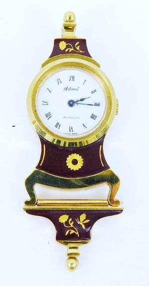 Vintage Artinal Incabloc Swiss Pendant or Table Top Watch