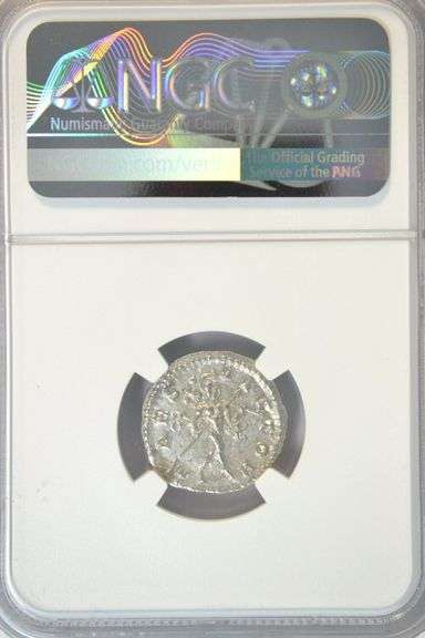 Real Nice Elagabalus Roman Silver Denarius, 218-222 AD. NGC XF