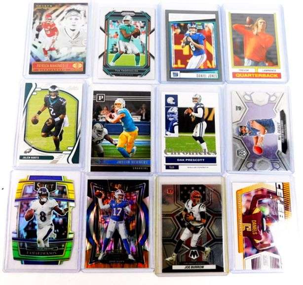 12 NFL Latest QB's Football Cards