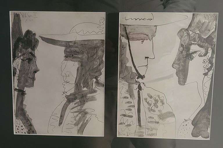 Very Rare and Collectable Picasso 1964 bullfighter series